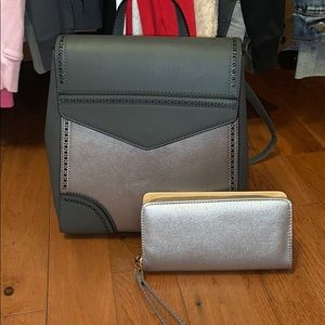 Kickback backpack and wallet